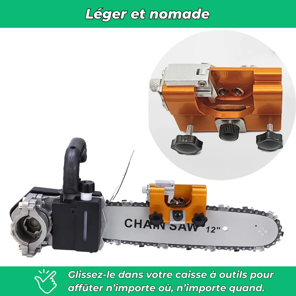 Affûteur manuel pour chaîne de tronçonneuse - Image 5