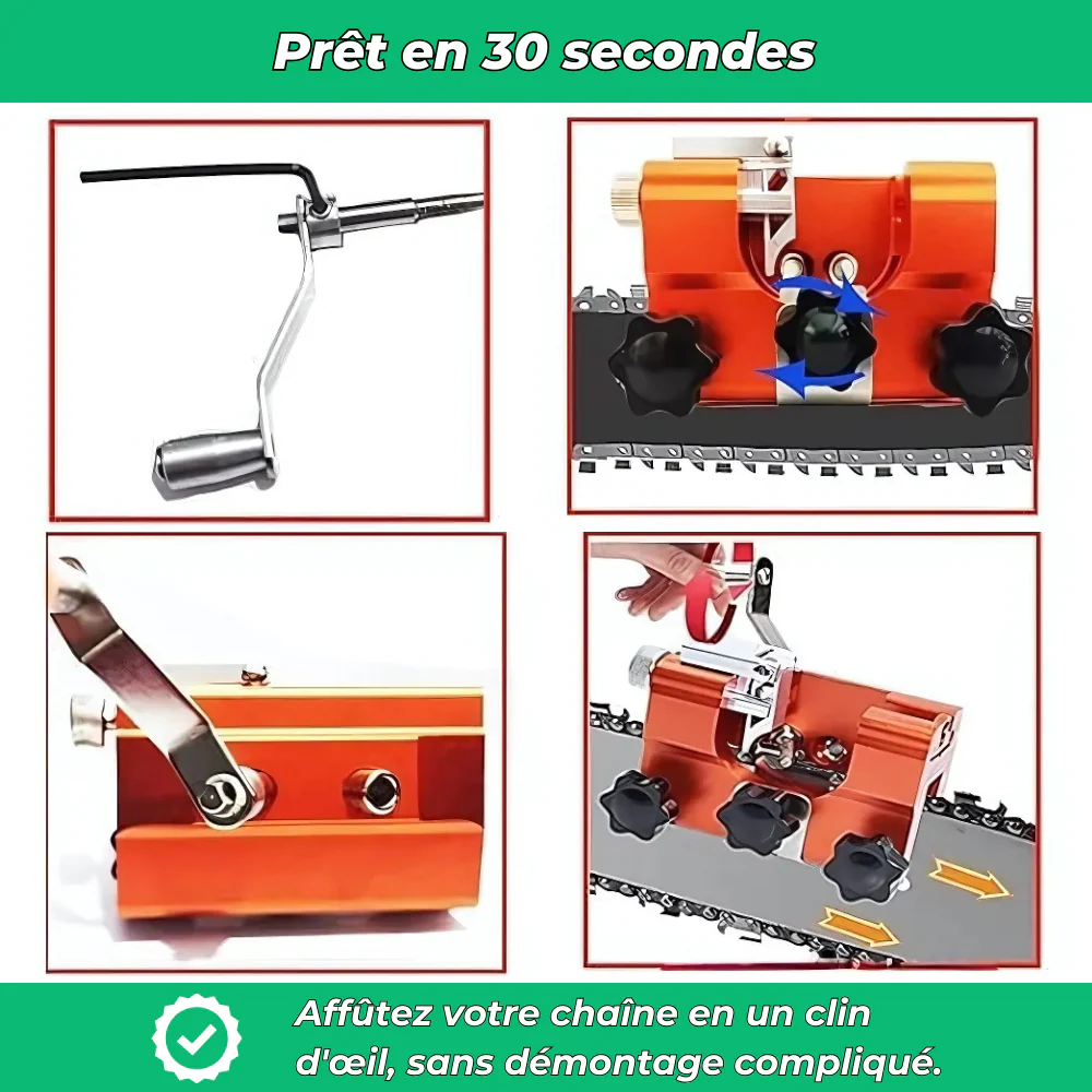 Affûteur manuel pour chaîne de tronçonneuse - Image 6