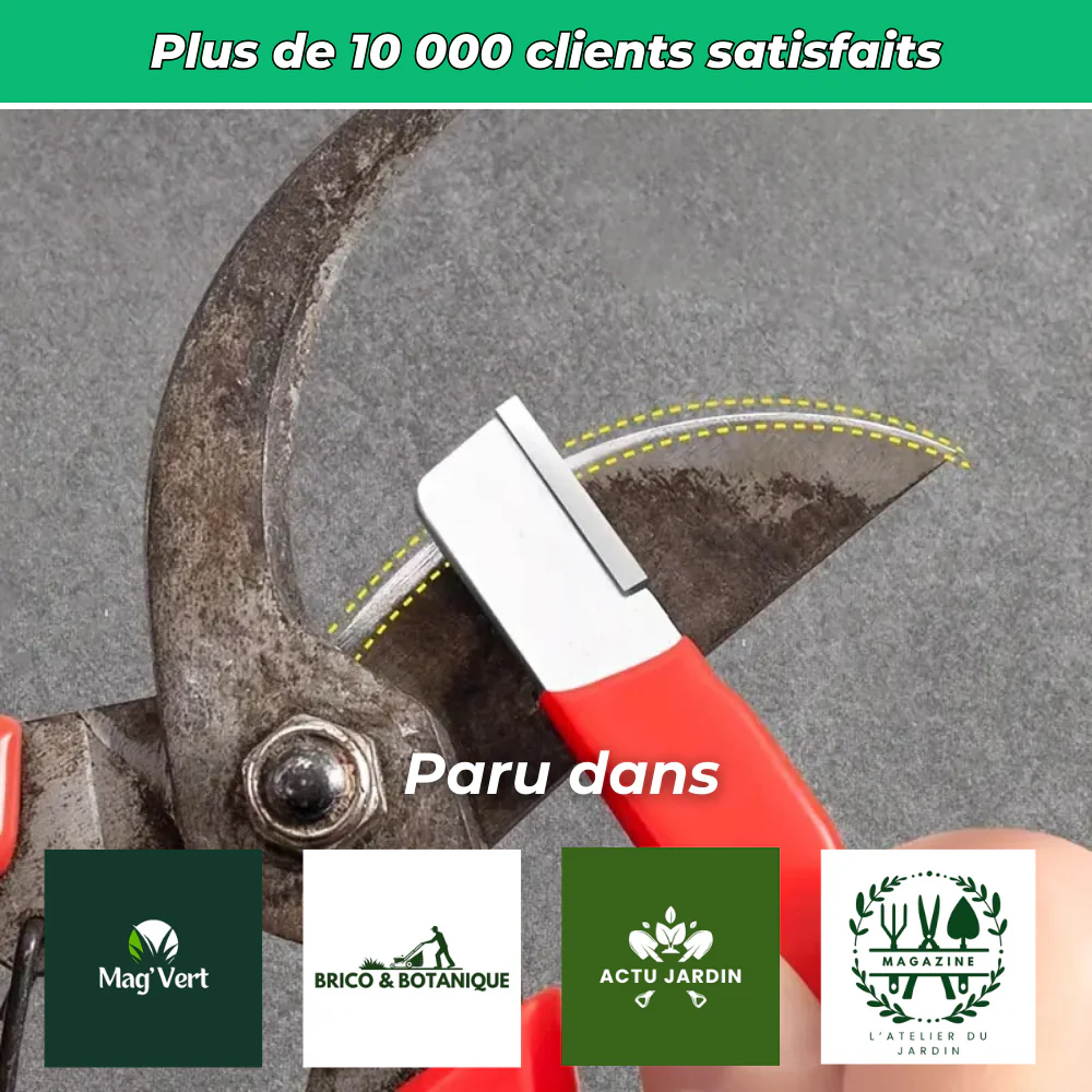 Aiguiseur Multifonctions – Tranchant Parfait pour Outils de Jardin, Couteaux et Plus - Image 6