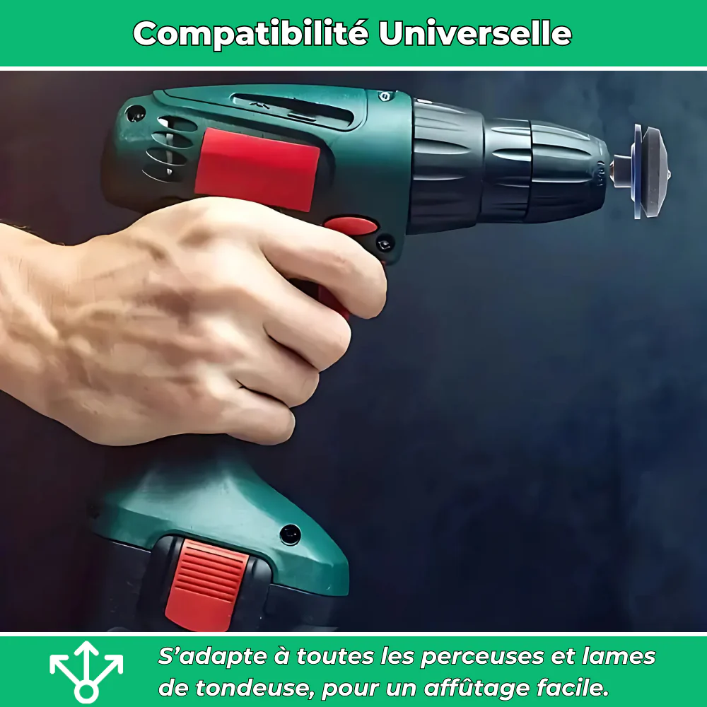Aiguiseur pour Lames de Tondeuse – Affûtage Rapide pour une Coupe Nette et Précise - Image 5