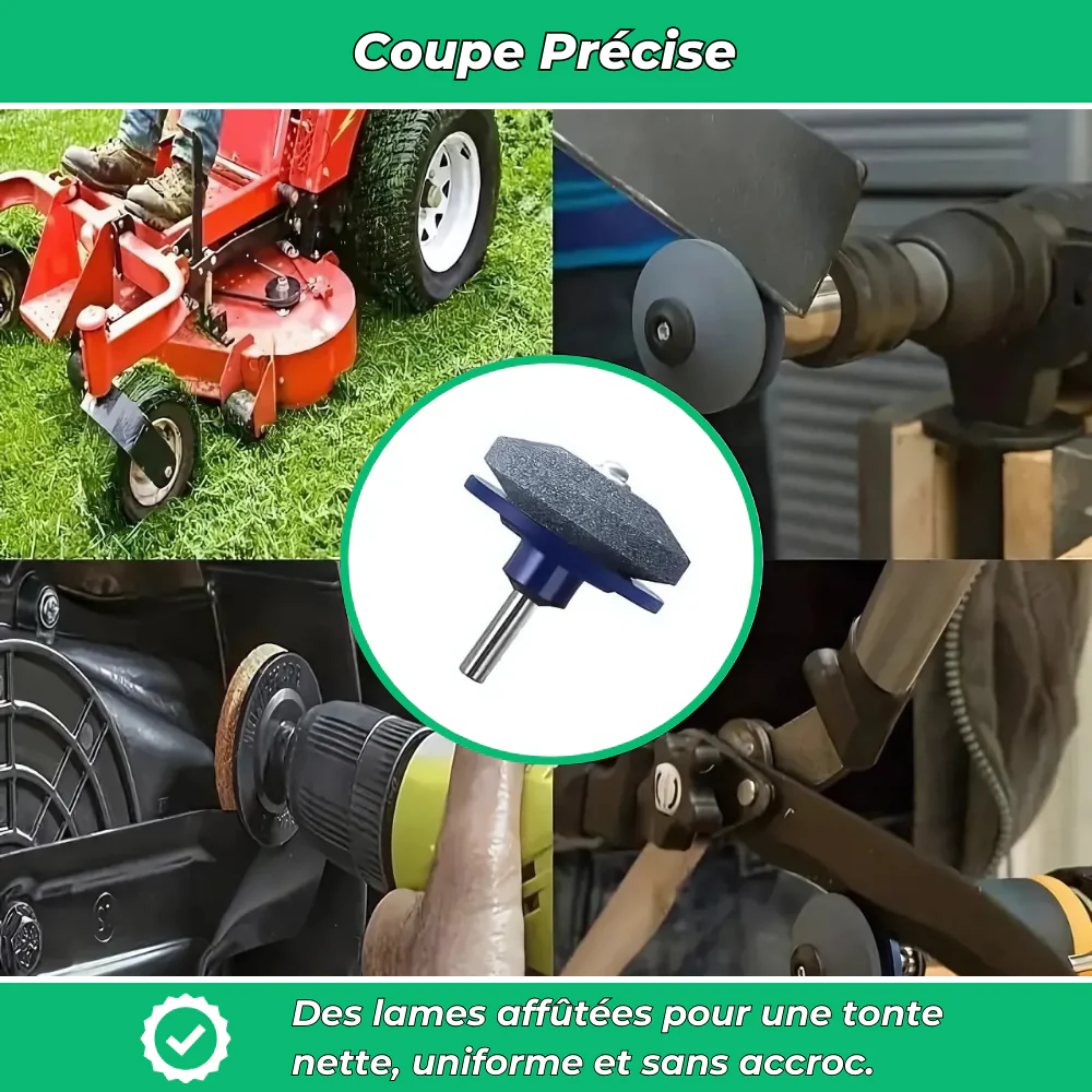 Aiguiseur pour Lames de Tondeuse – Affûtage Rapide pour une Coupe Nette et Précise - Image 6
