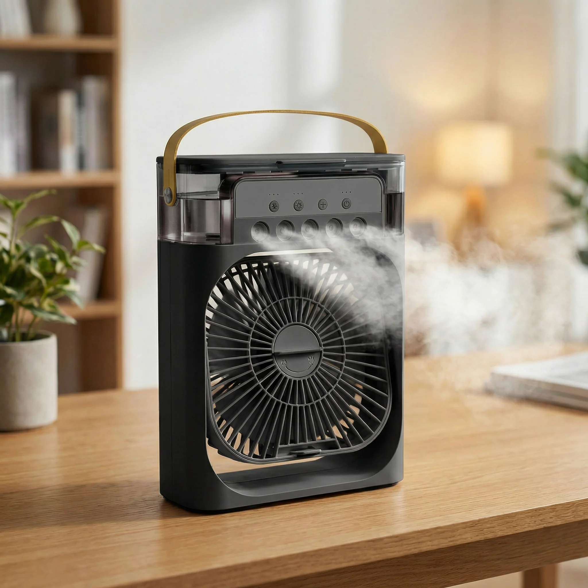 AirFlow Rafraîchisseur d’Air Portable | Mini Climatiseur Silencieux USB | Ventilateur Humidificateur 3 en 1 Compact - Image 5