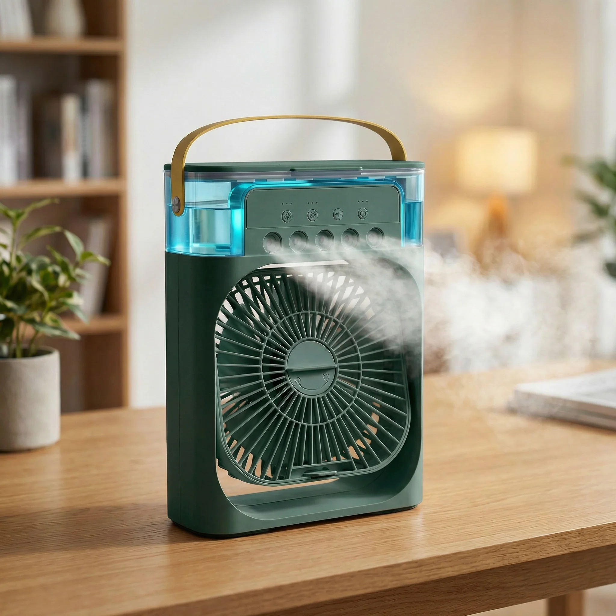 AirFlow Rafraîchisseur d’Air Portable | Mini Climatiseur Silencieux USB | Ventilateur Humidificateur 3 en 1 Compact - Image 6