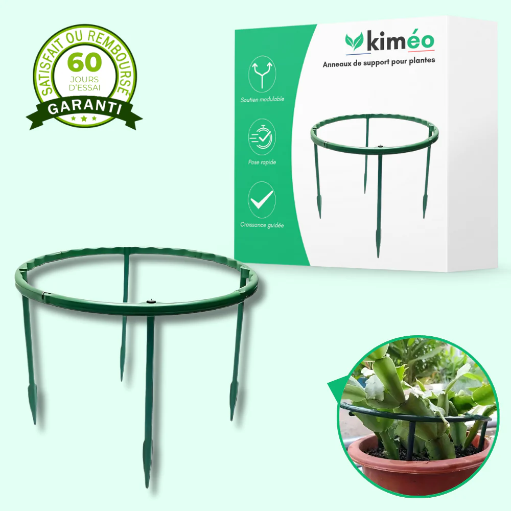 Anneaux de Support Flexibles pour Plantes – Support Ajustable pour Croissance des Plantes - Image 2