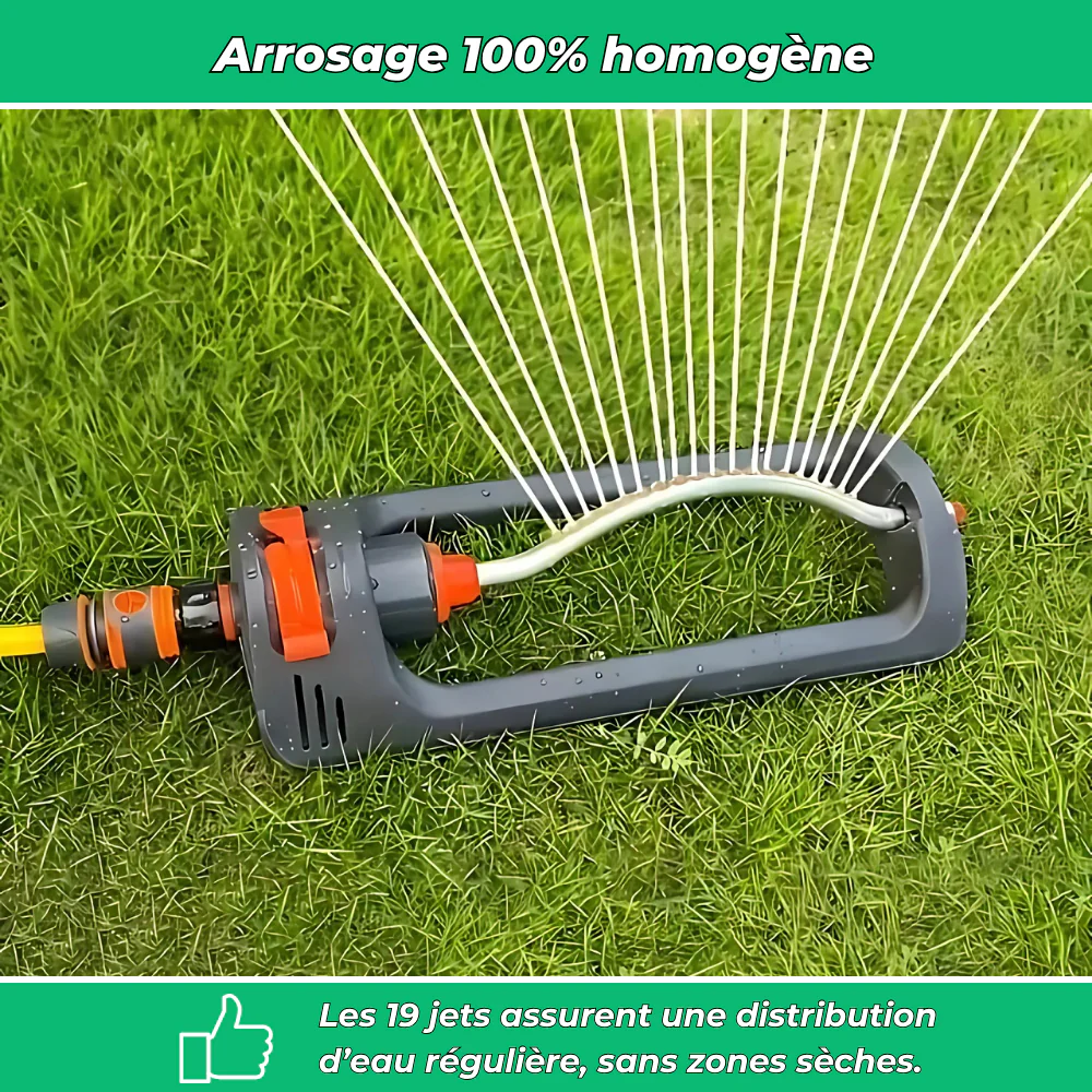 AquaSwing – Arroseur oscillant automatique à 19 jets - Image 4