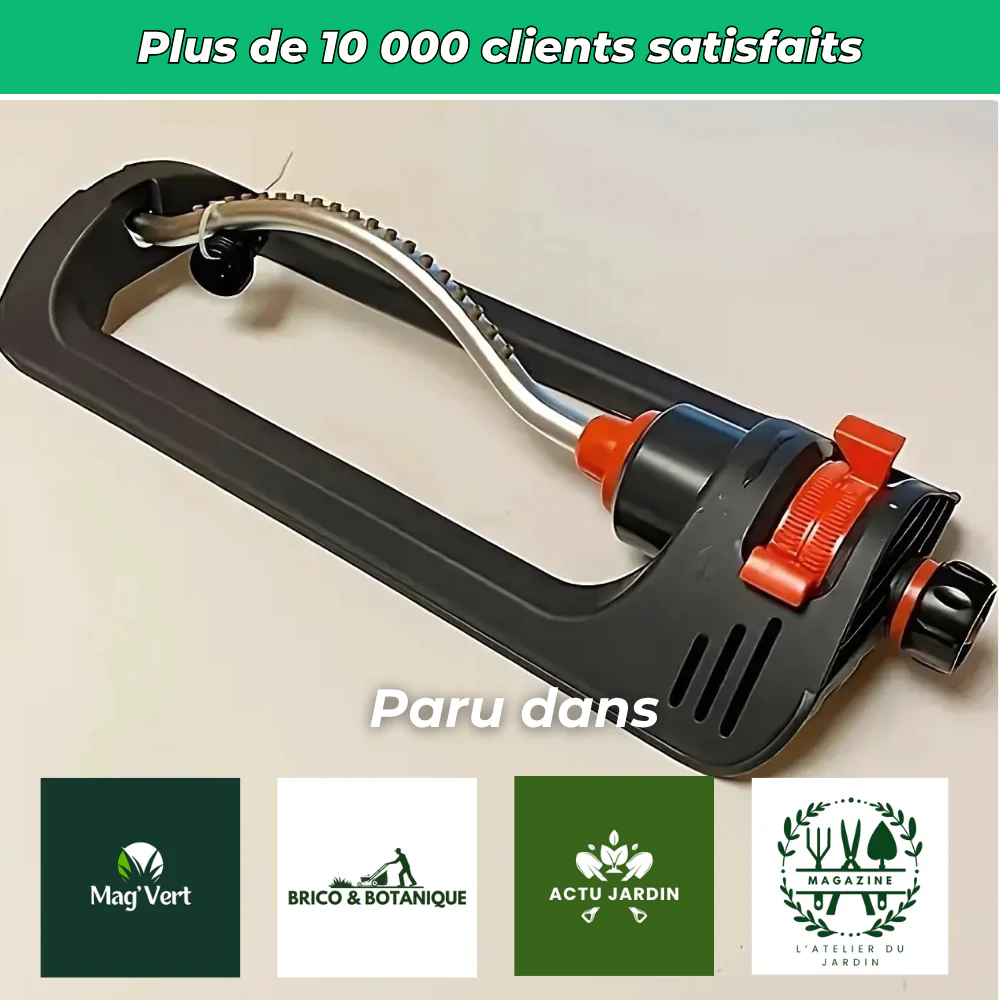 AquaSwing – Arroseur oscillant automatique à 19 jets - Image 6