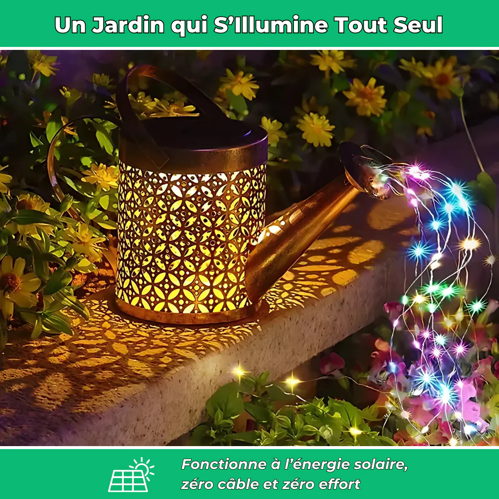 Arrosoir solaire lumineux pour jardin - Image 3