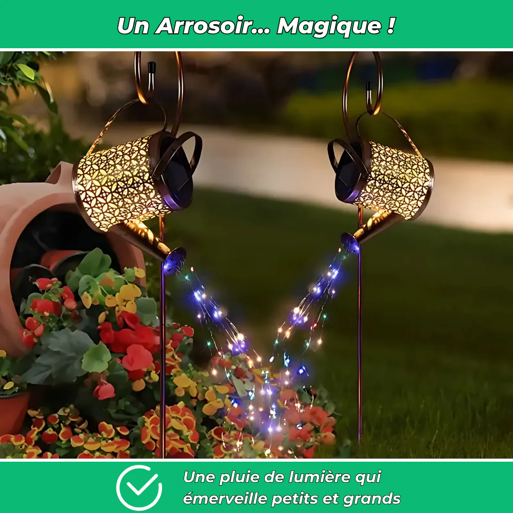 Arrosoir solaire lumineux pour jardin - Image 4