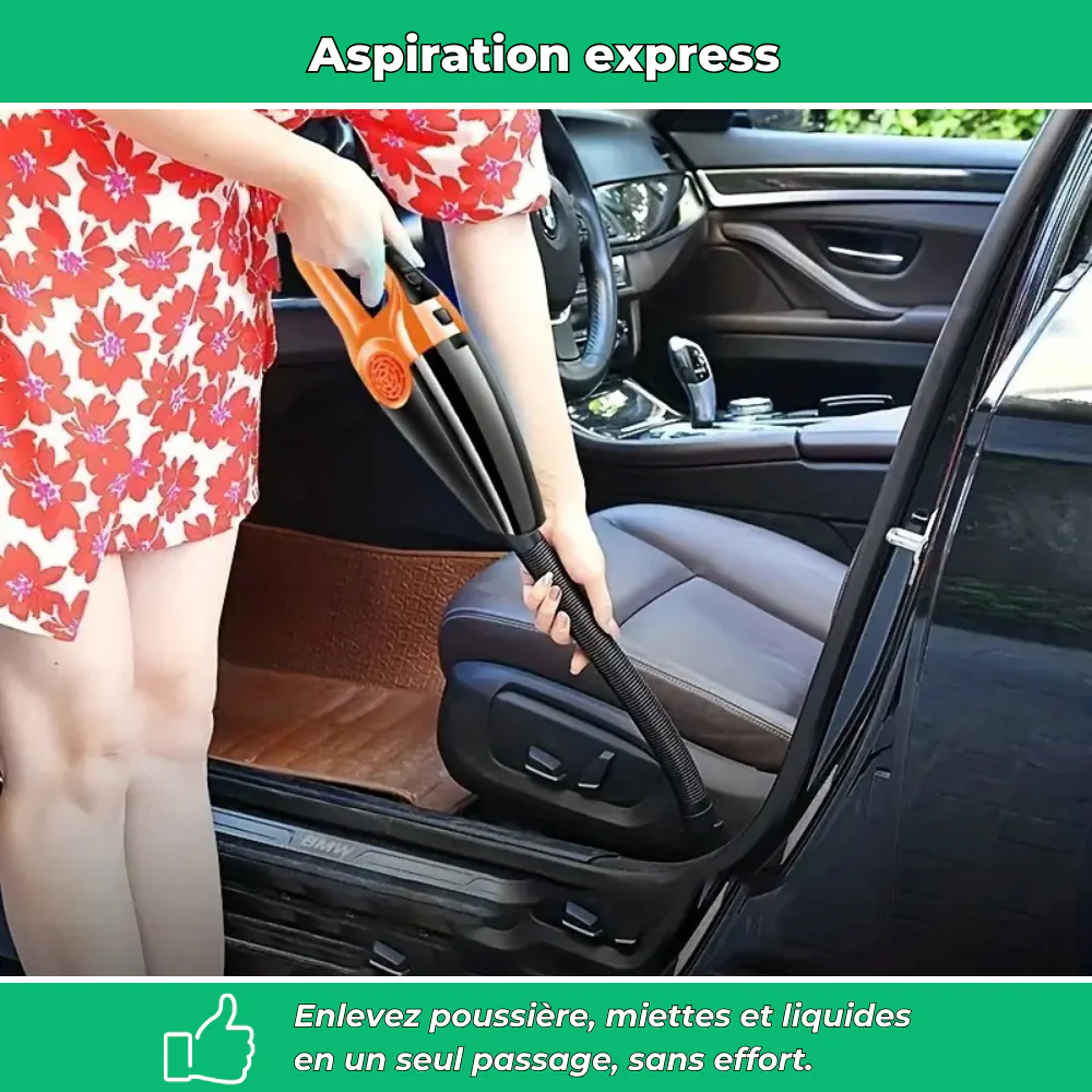 Aspirateur auto compact double usage - Image 3