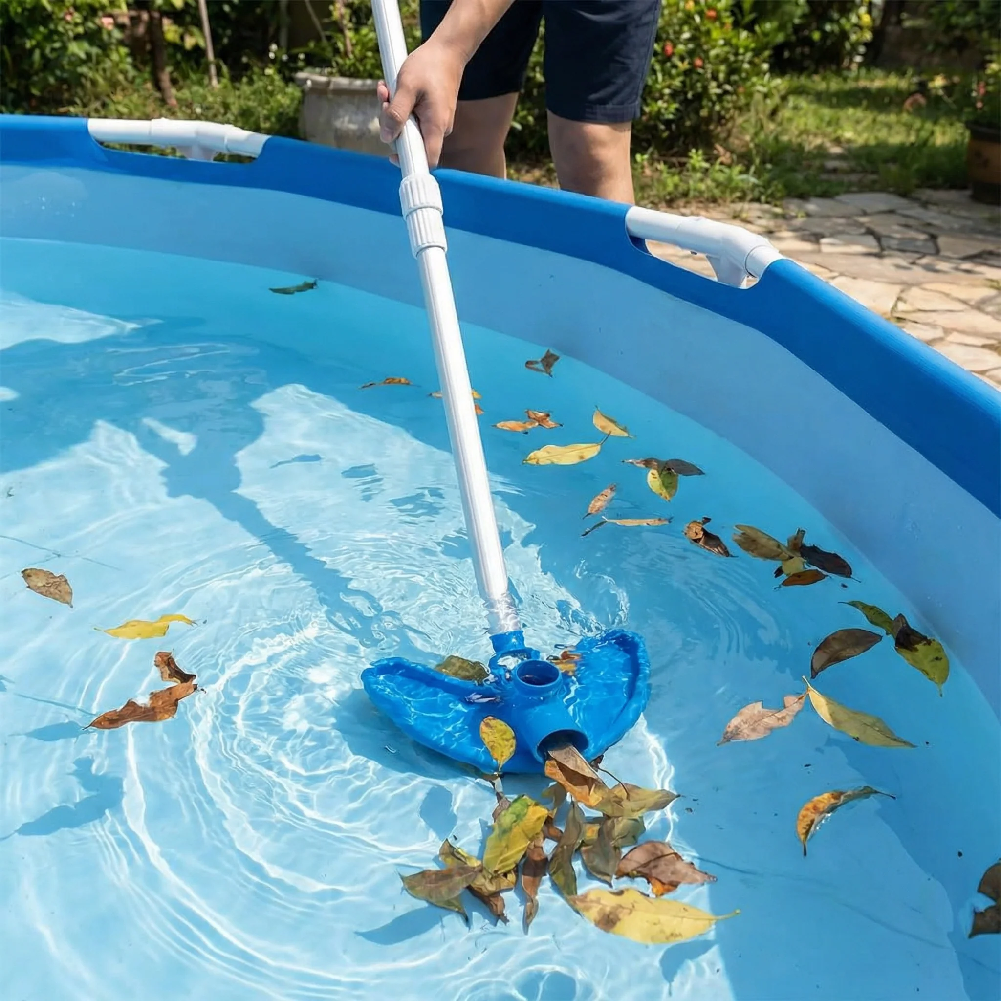 Aspirateur de Piscine Portable | Outil de nettoyage portable pour piscine efficace fond et parois - Image 2