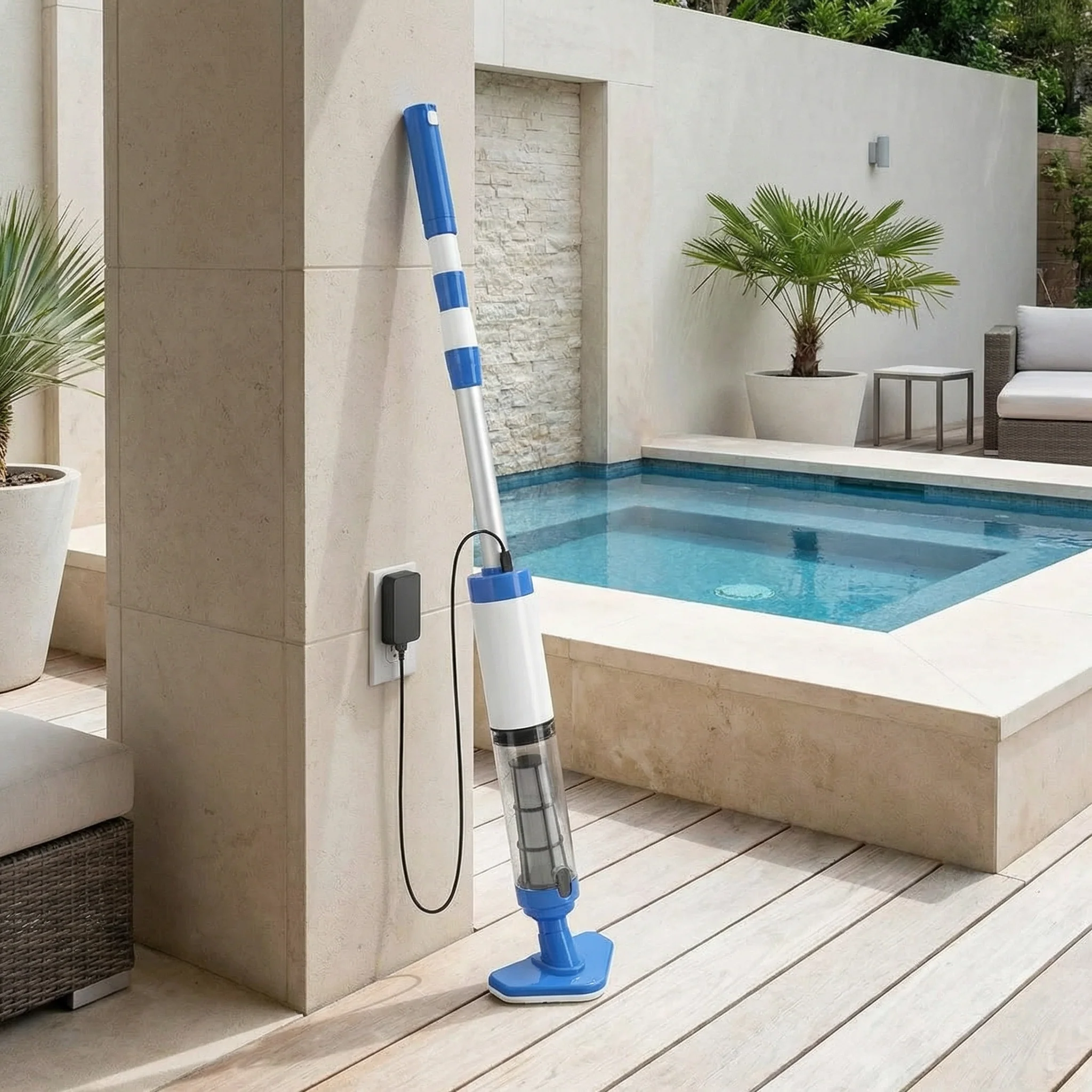 AquaClean | Aspirateur Piscine 3 en 1 Sans Fil | Nettoyage Facile et Rapide - Image 2