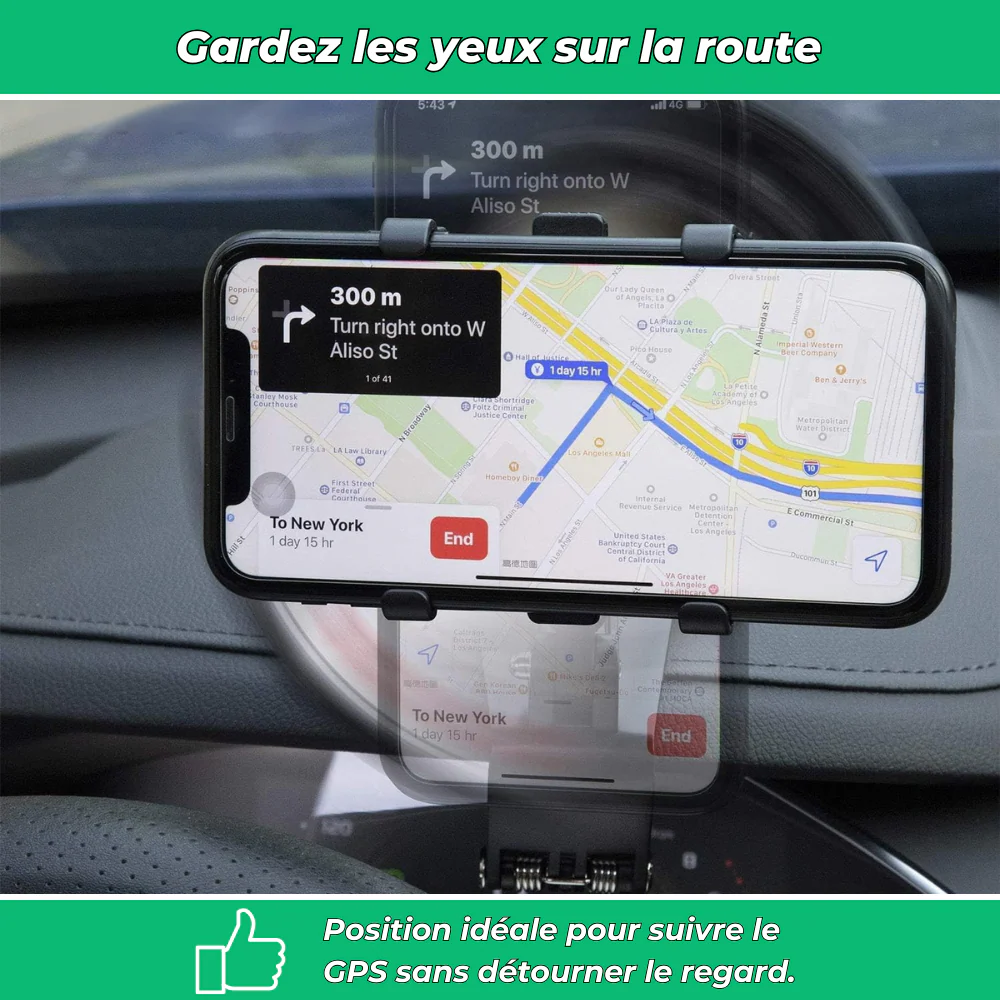 AutoClip – Support de téléphone pour tableau de bord - Image 3