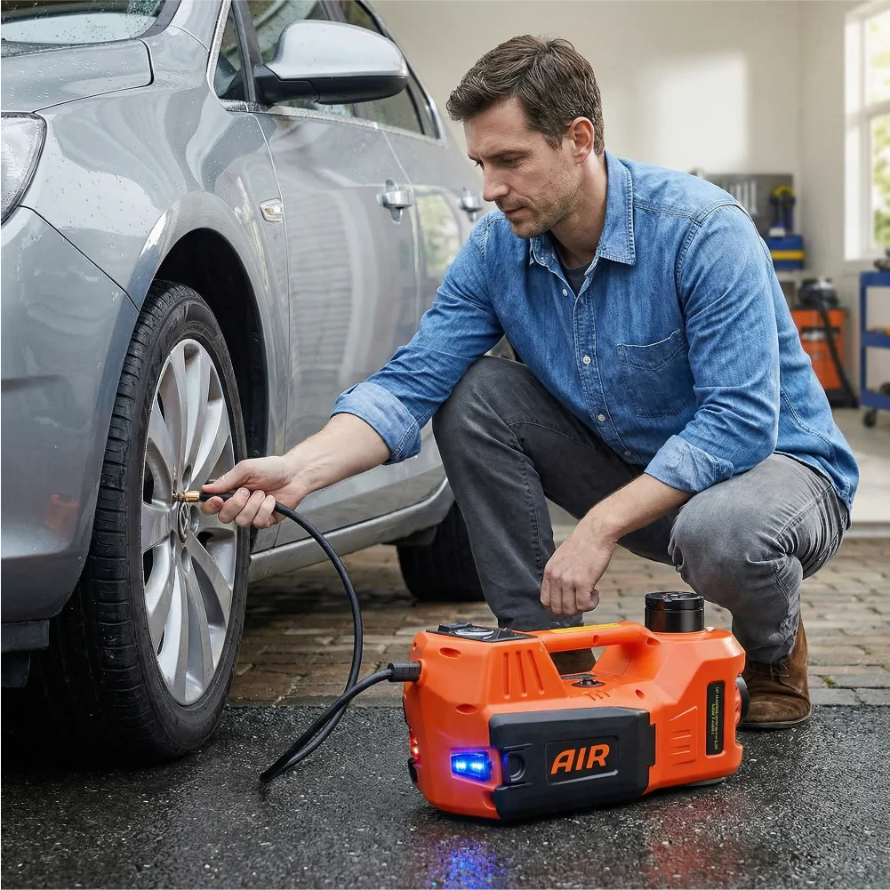 AutoLift | Cric Électrique Hydraulique 5T 12V – Système de Levage Automatique pour Voiture - Image 3