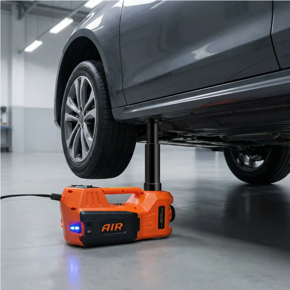 AutoLift | Cric Électrique Hydraulique 5T 12V – Système de Levage Automatique pour Voiture - Image 4