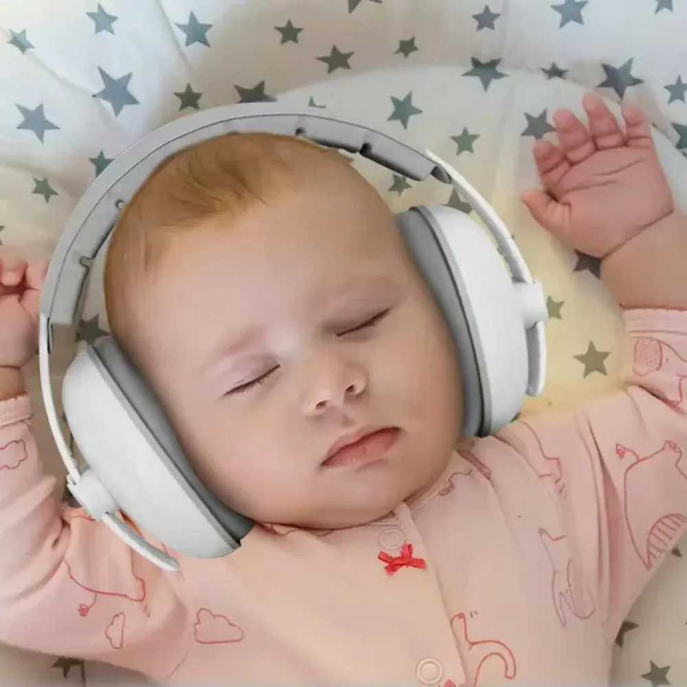 Baby Quiet™ | Casque anti-bruit pour bébé | Sommeil, Voyages, Protection auditive, Conception extensible - Image 2