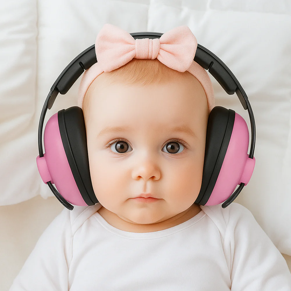 Baby Quiet™ | Casque anti-bruit pour bébé | Sommeil, Voyages, Protection auditive, Conception extensible - Image 5