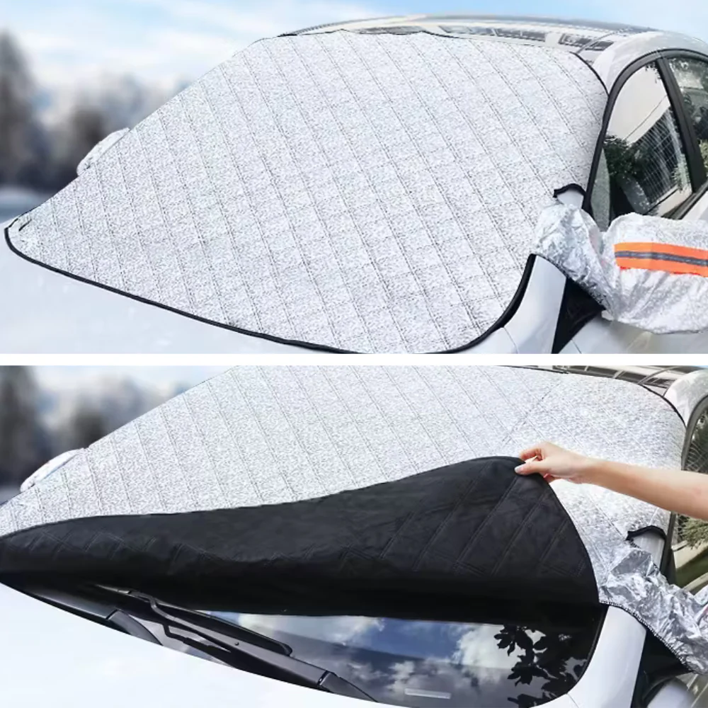 Bâche voiture pare-brise hiver été anti-grêle pour extérieur - Image 4