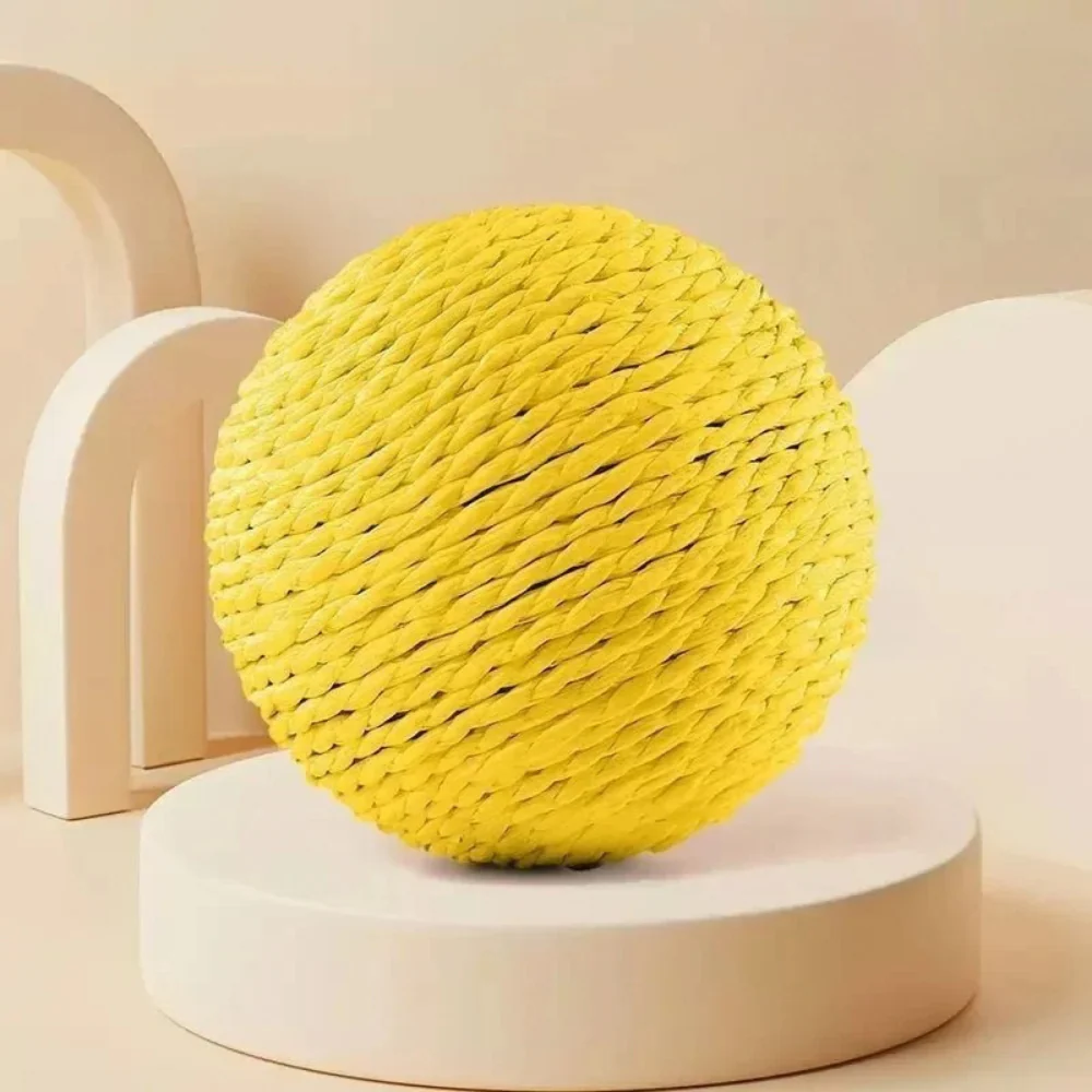 Balle interactive Ă gratter pour chat â Jouet anti-stress et stimulant - Image 9