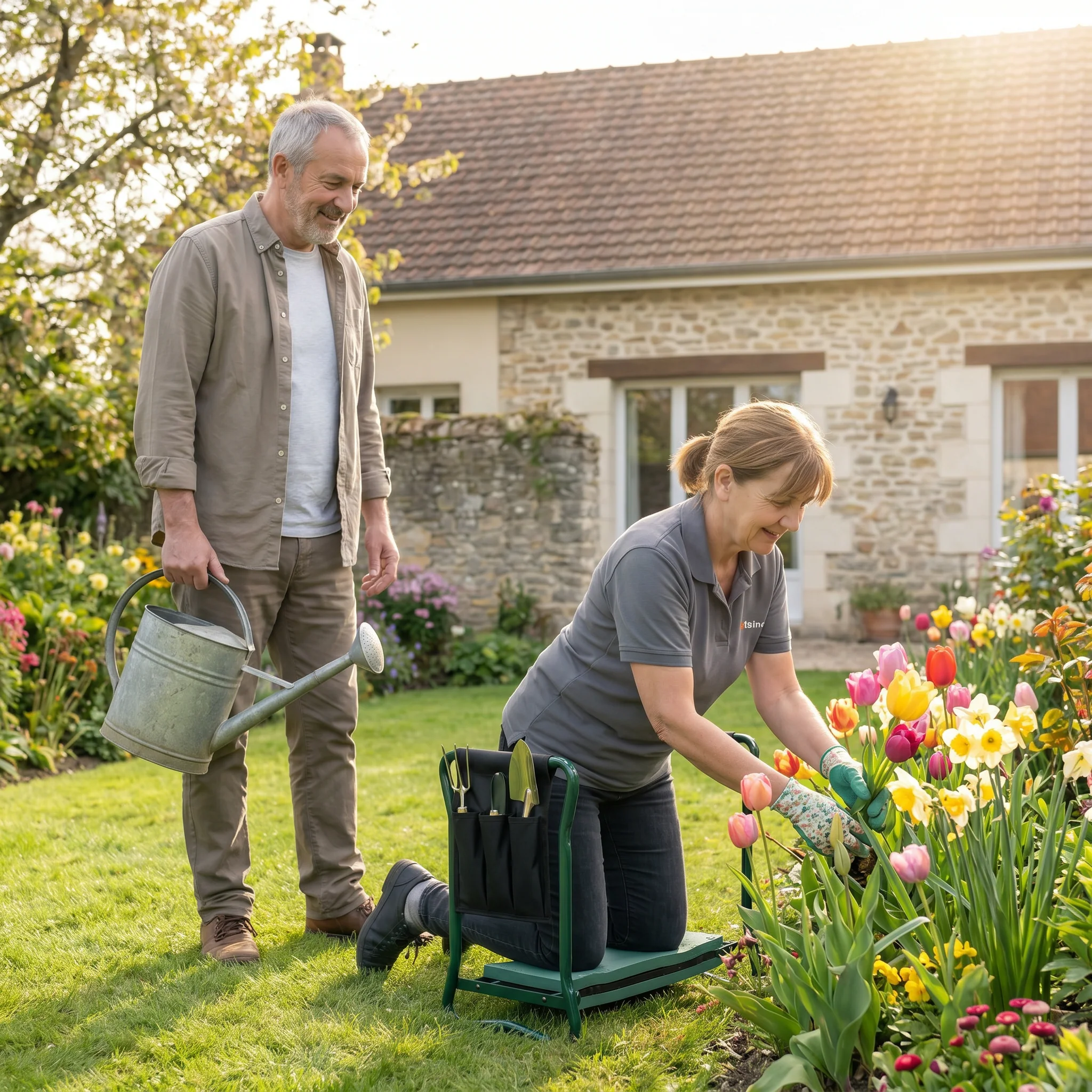 JardiComfort™ | Banc de Jardinage | Travaillez Sans Douleur et Profitez Sans Effort - Image 5