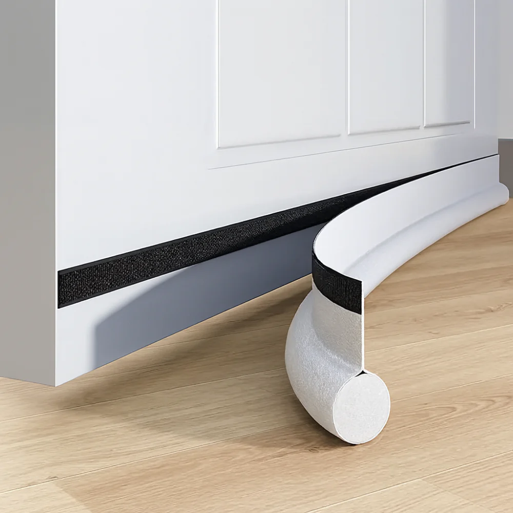 Bande isolante anti-froid pour bas de porte
