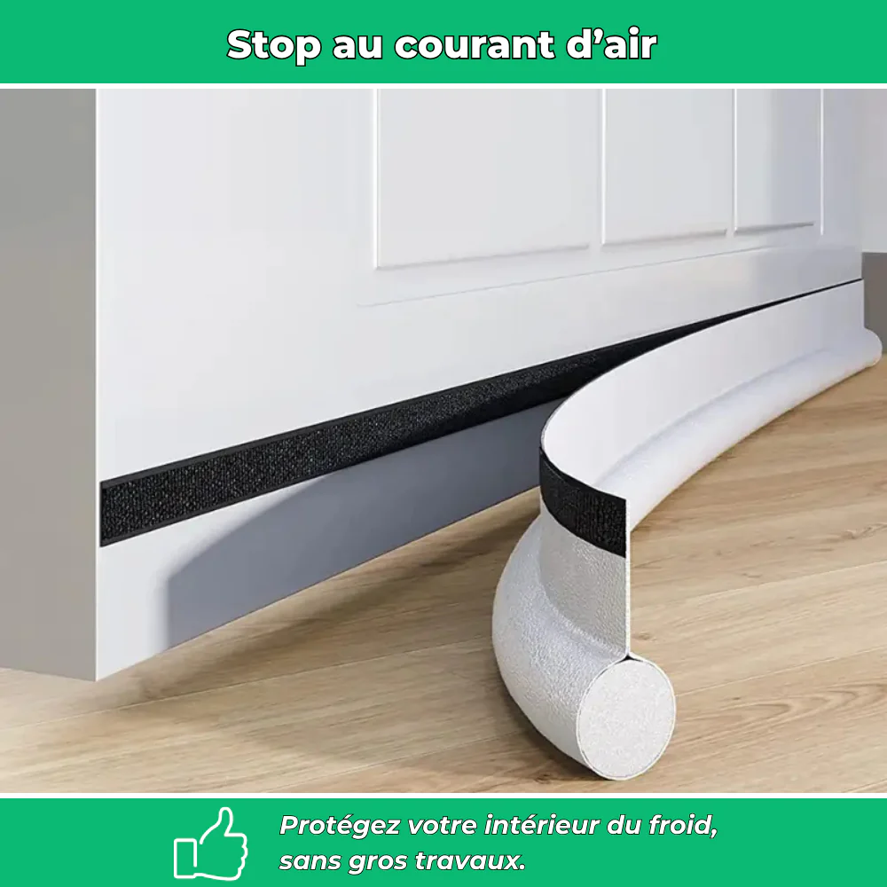 Bande isolante anti-froid pour bas de porte - Image 3