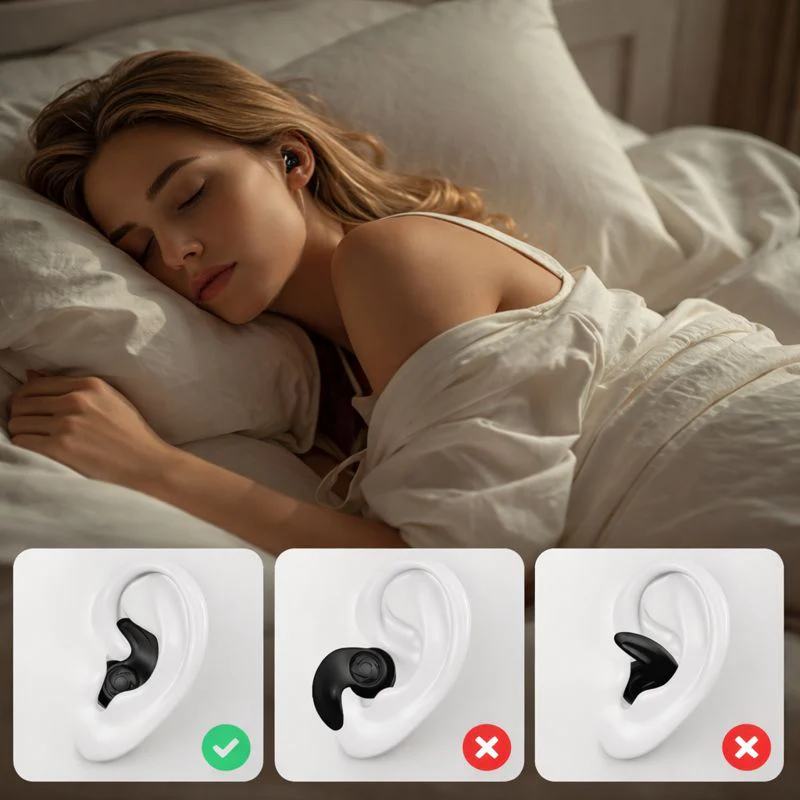 Bouchon d’oreille pour dormir anti-ronflements confort sommeil - Image 4
