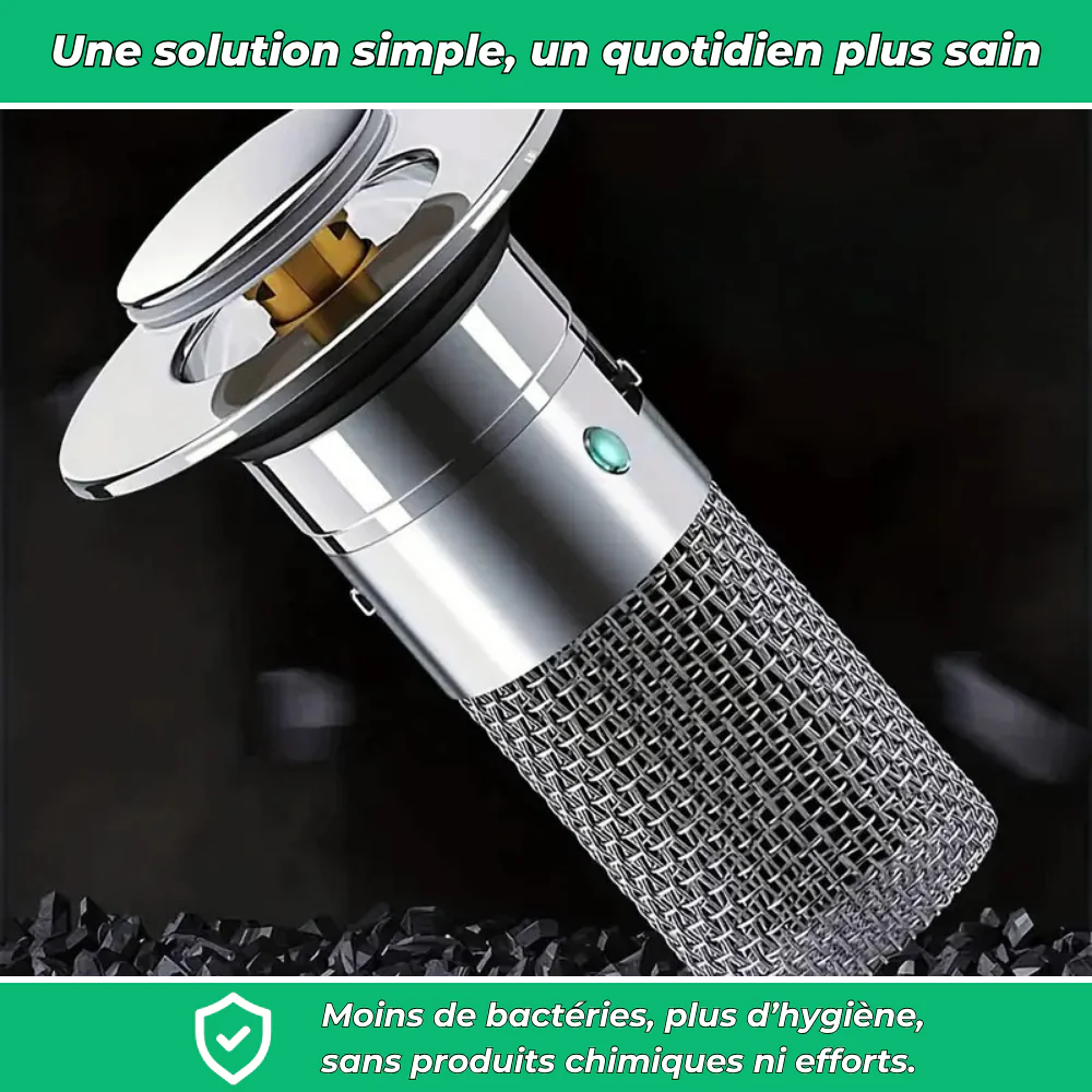 Bouchon de lavabo avec panier filtre - Image 5