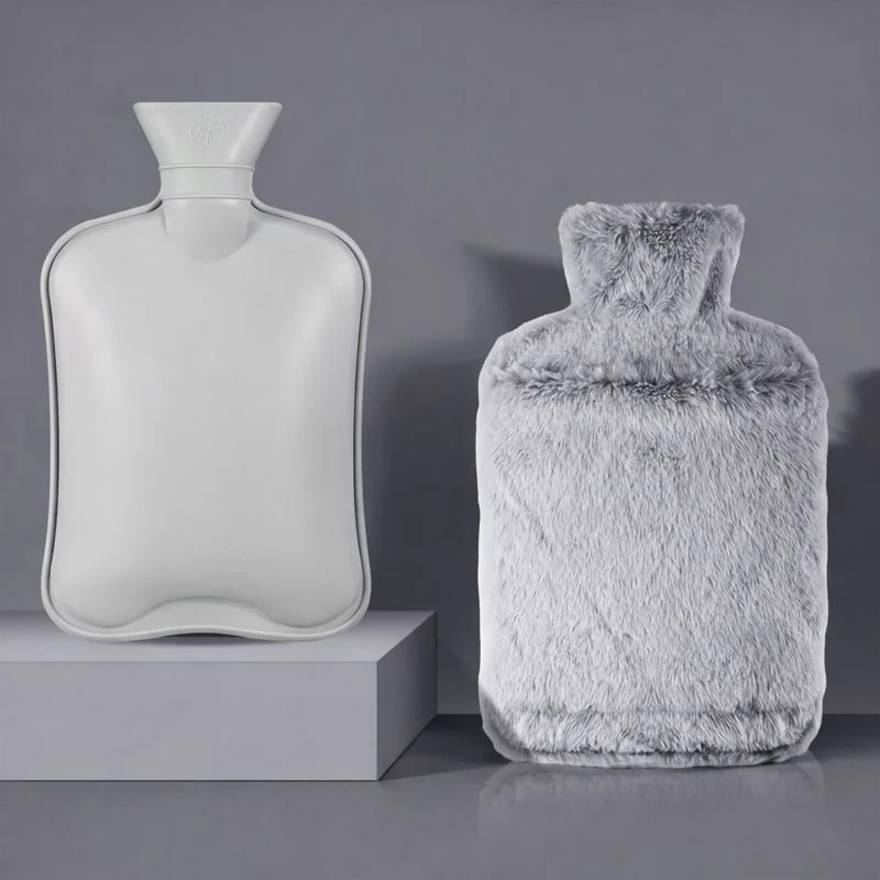Bouillotte 2 L avec Housse & Poche Kangourou – Douce, Chaleur Longue Durée - Image 4