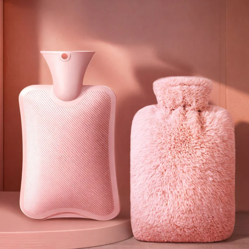 Bouillotte 2 L avec Housse & Poche Kangourou – Douce, Chaleur Longue Durée - Image 5