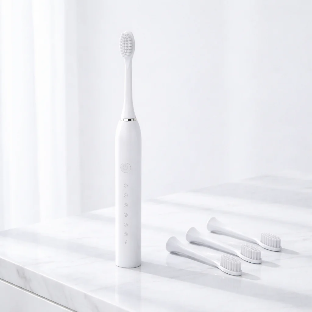 Brosse à Dents Électrique Rechargeable USB | Nettoyage Optimal | 6 Modes Soniques Étanche IPX7 - Image 5