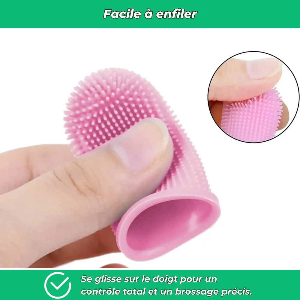 Brosse à dents en silicone pour chiens et chats – Hygiène dentaire et gencives saines - Image 4