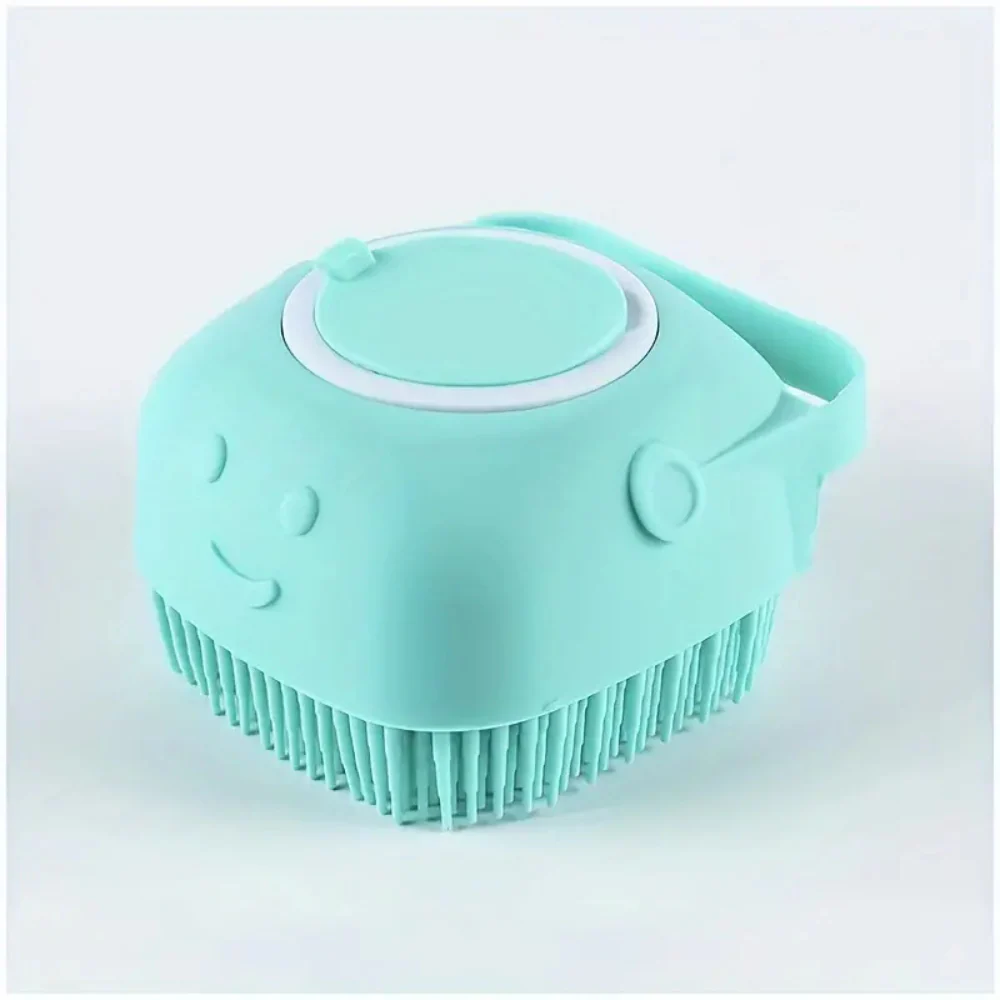 Brosse de bain en silicone pour chien et chat – Nettoyage doux et massage - Image 6