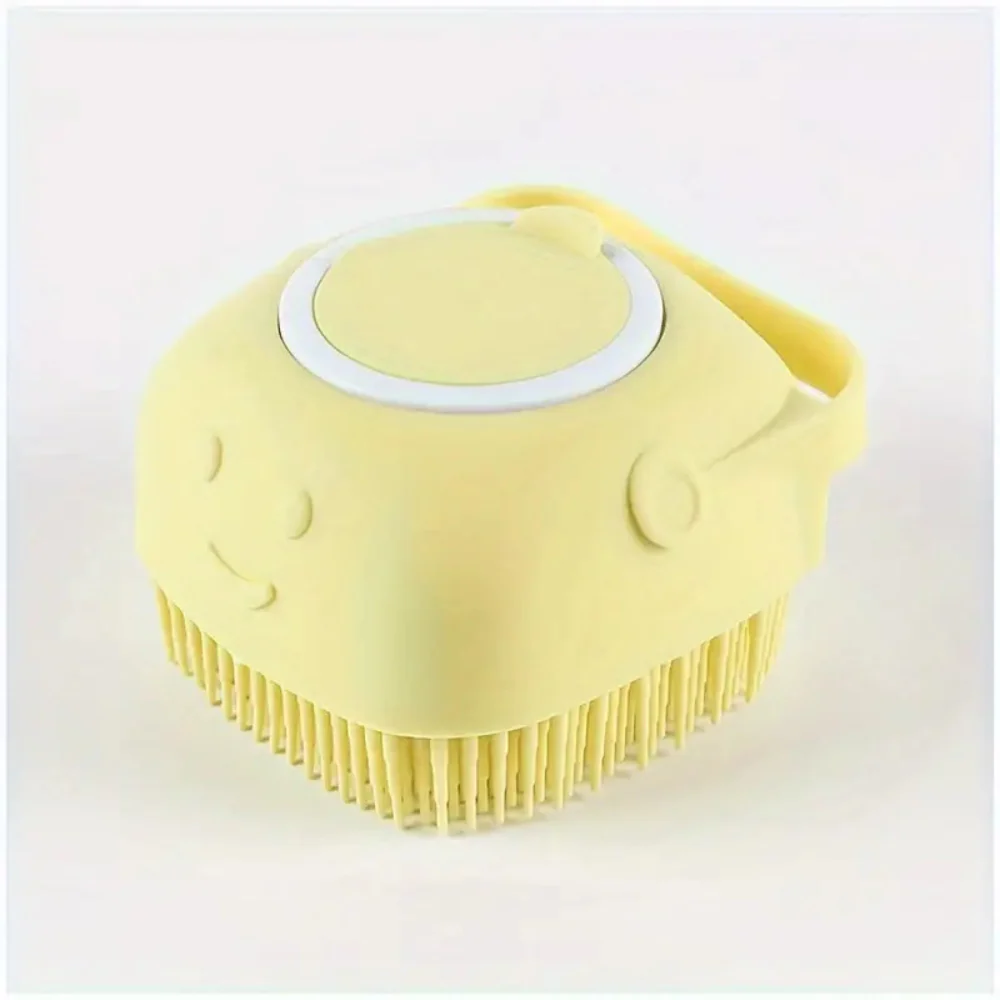 Brosse de bain en silicone pour chien et chat – Nettoyage doux et massage - Image 8