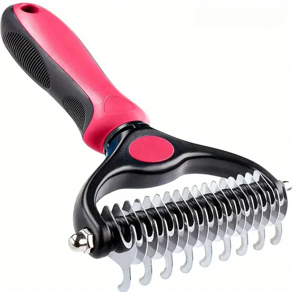 Brosse anti-poils démêlante pour chien et chat – Toilettage simple et efficace - Image 7