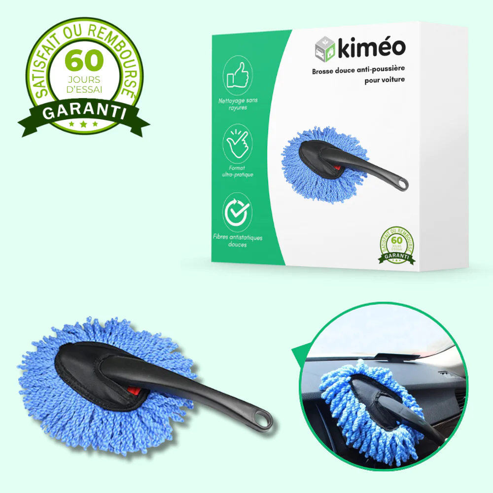 Brosse douce anti-poussière pour voiture - Image 2