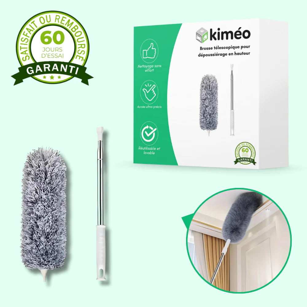 Brosse télescopique pour dépoussiérage en hauteur - Image 2