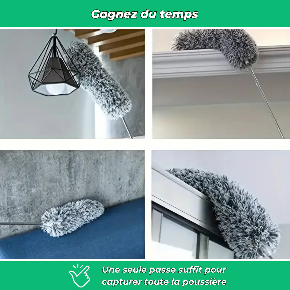 Brosse télescopique pour dépoussiérage en hauteur - Image 5