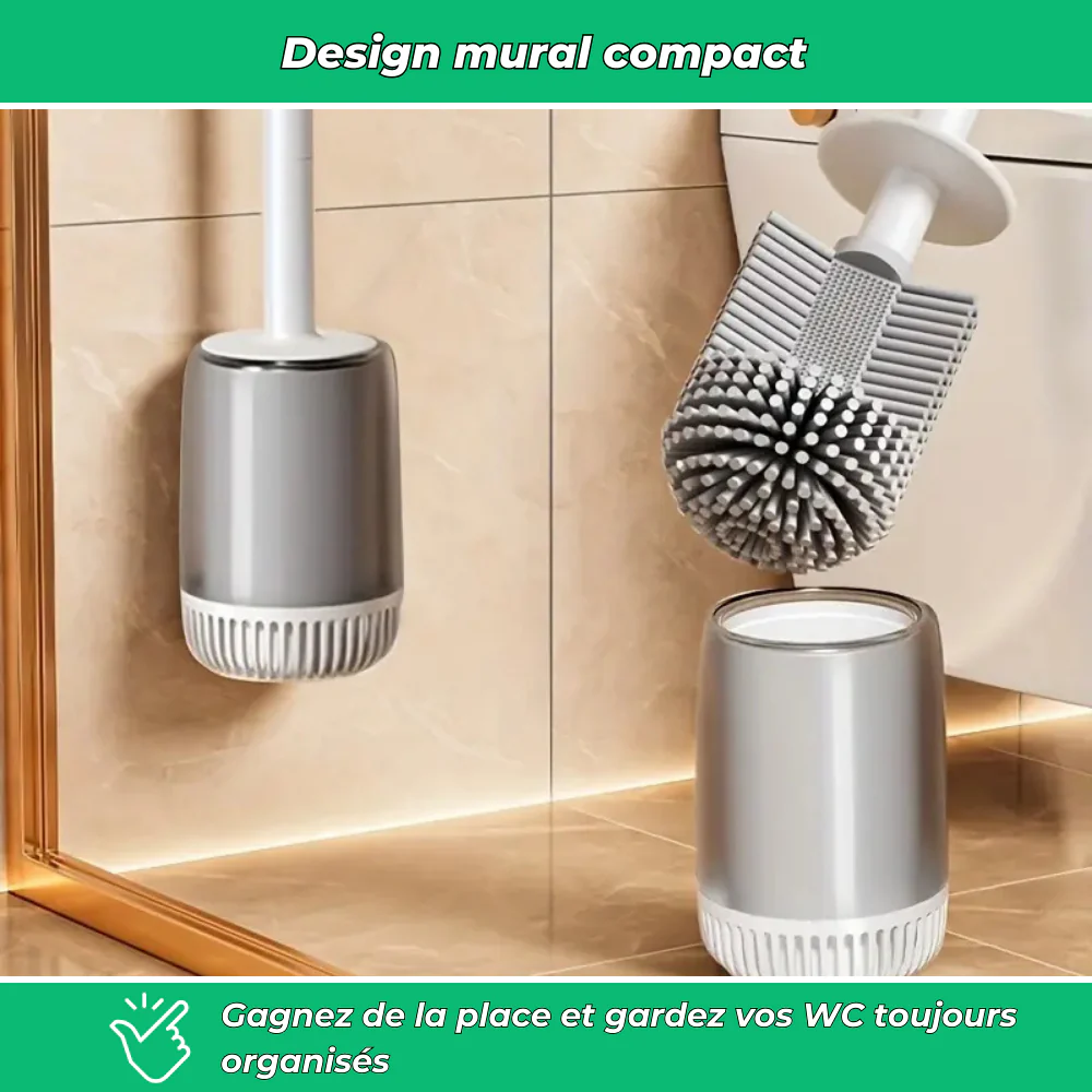 Brosse WC murale – Nettoyage pratique et durable - Image 4