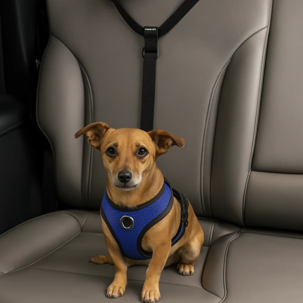Ceinture de sécurité auto pour chien – Laisse ajustable robuste - Image 6