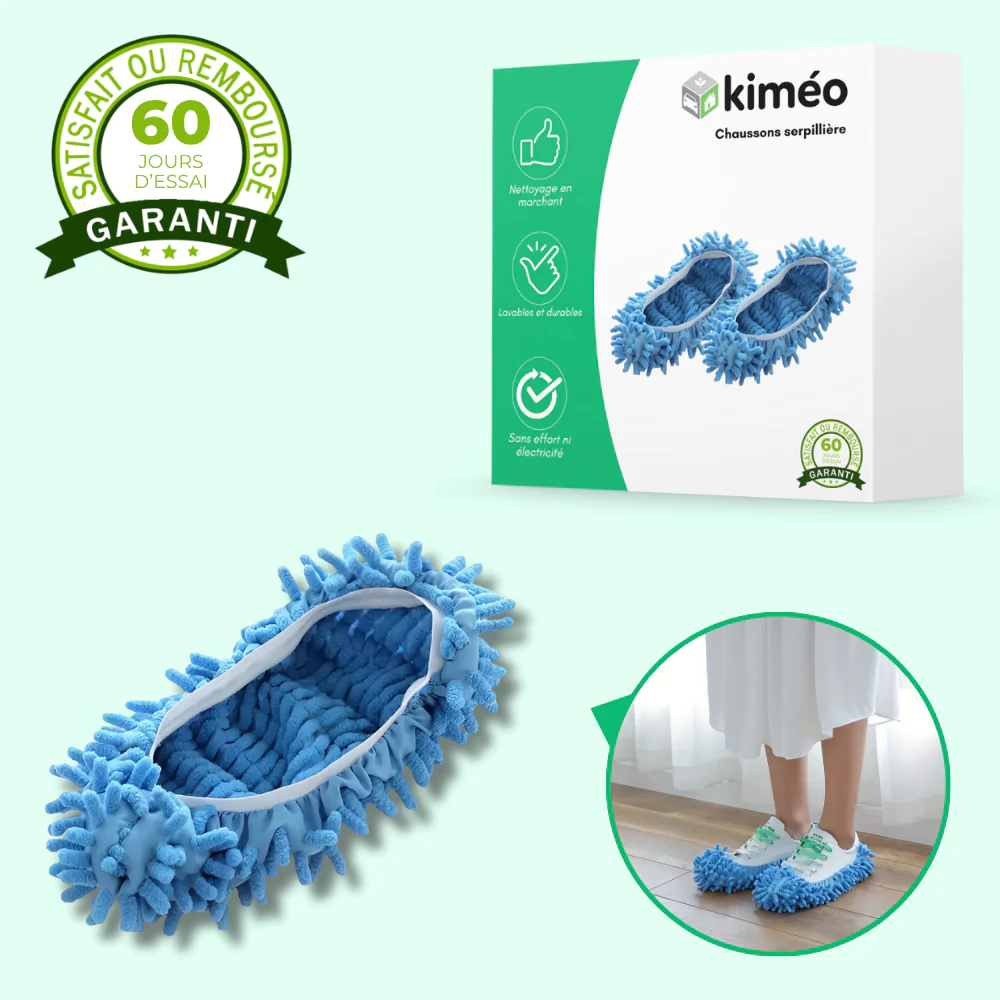 Chaussons serpillière pour un ménage sans effort - Image 2