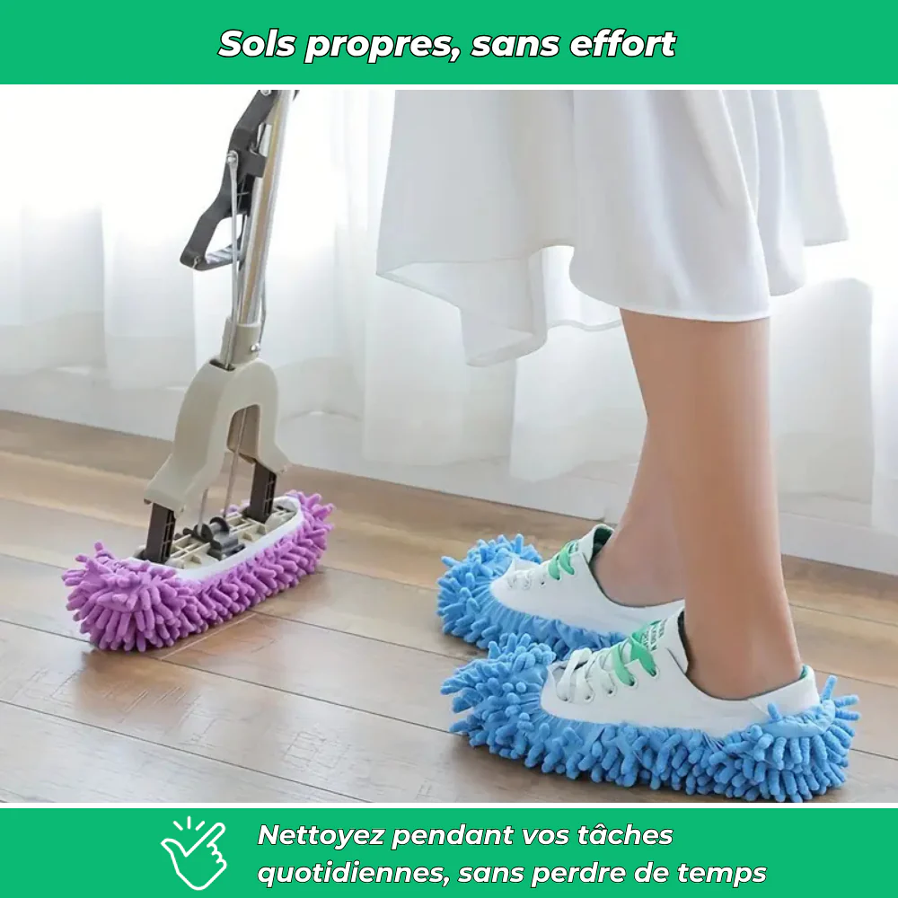 Chaussons serpillière pour un ménage sans effort - Image 5
