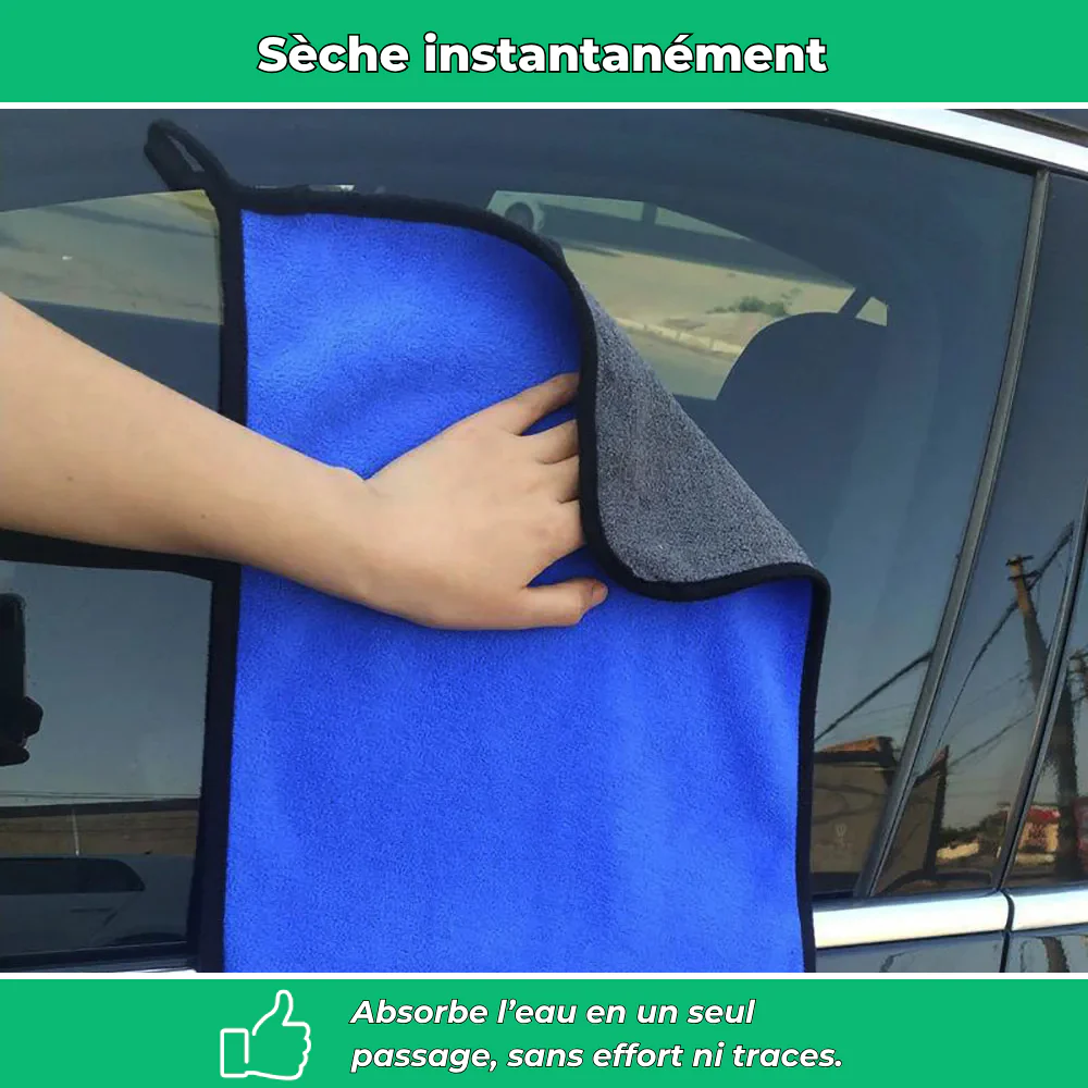 Chiffon microfibre ultra-absorbant pour voiture - Image 3