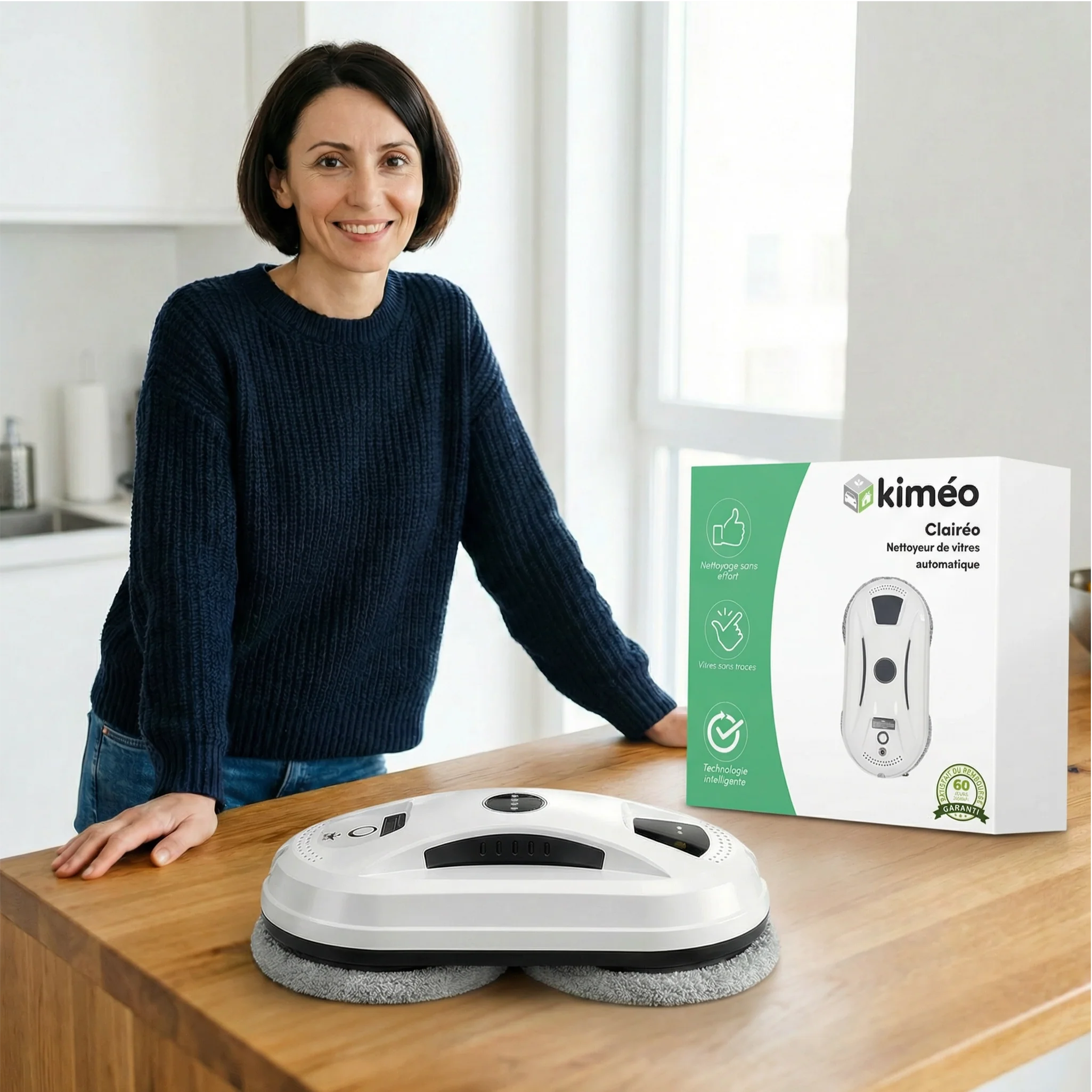 Clairéo – Nettoyeur de vitres automatique haute performance