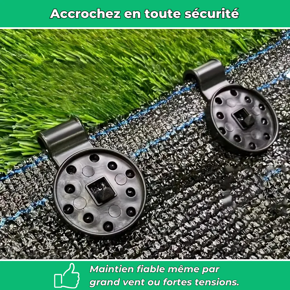 ClipFix – Lot de 50 pinces robustes pour bâches et filets d’ombrage - Image 3
