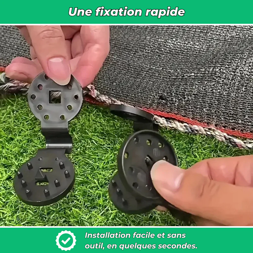 ClipFix – Lot de 50 pinces robustes pour bâches et filets d’ombrage - Image 5