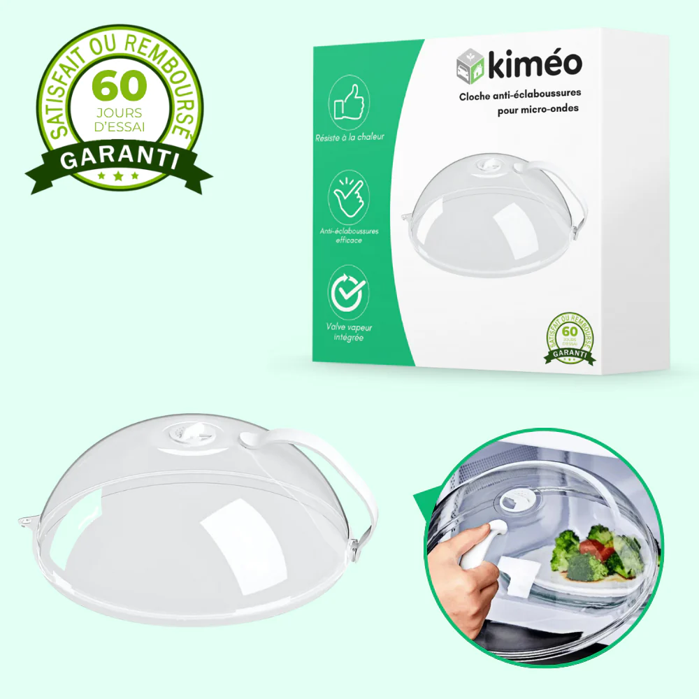 Cloche anti-éclaboussures pour micro-ondes - Image 2