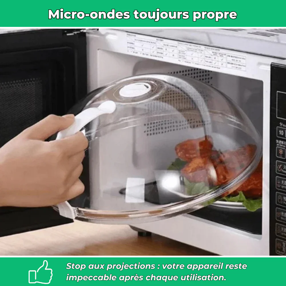 Cloche anti-éclaboussures pour micro-ondes - Image 3