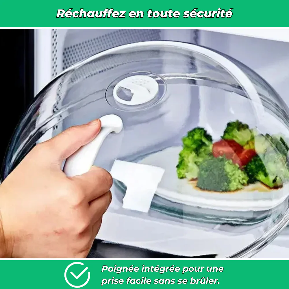 Cloche anti-éclaboussures pour micro-ondes - Image 4