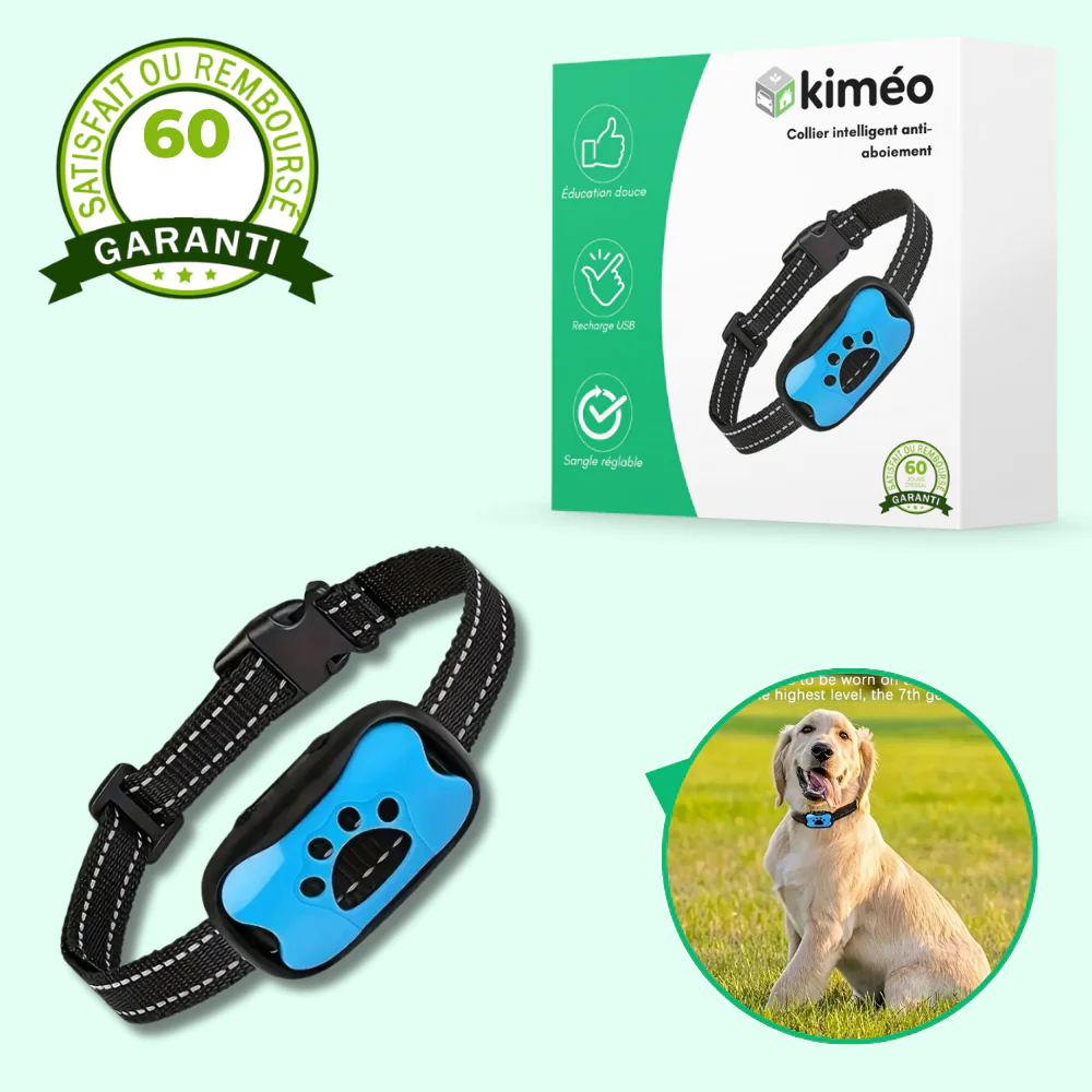 Collier anti-aboiement chien – Intelligent, réglable et rechargeable USB, sans choc - Image 2