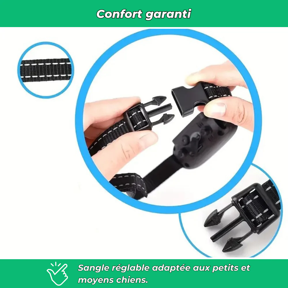 Collier anti-aboiement chien – Intelligent, réglable et rechargeable USB, sans choc - Image 5